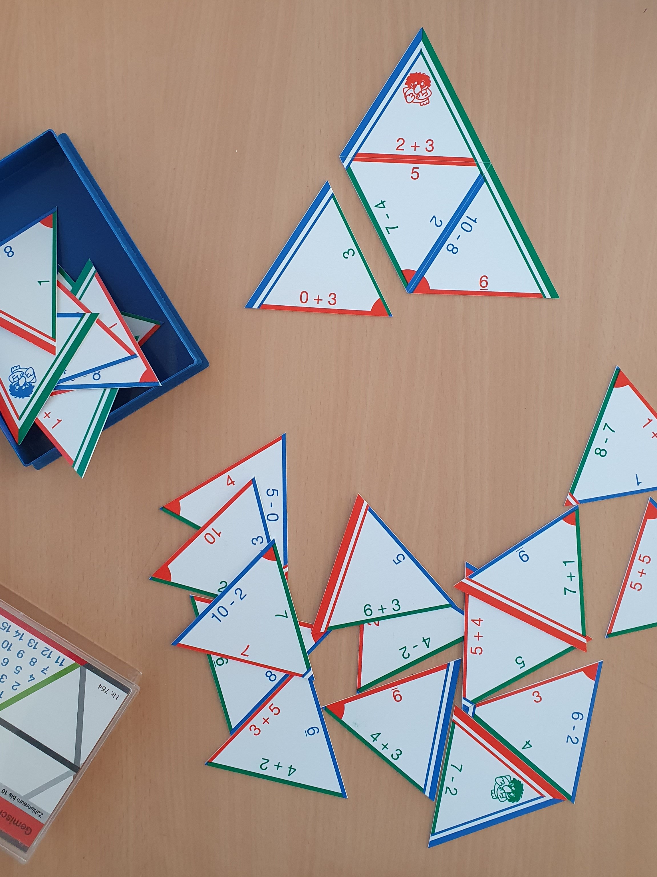 Arbeitsmaterial Mathe Klasse 1 - Rechenpyramide