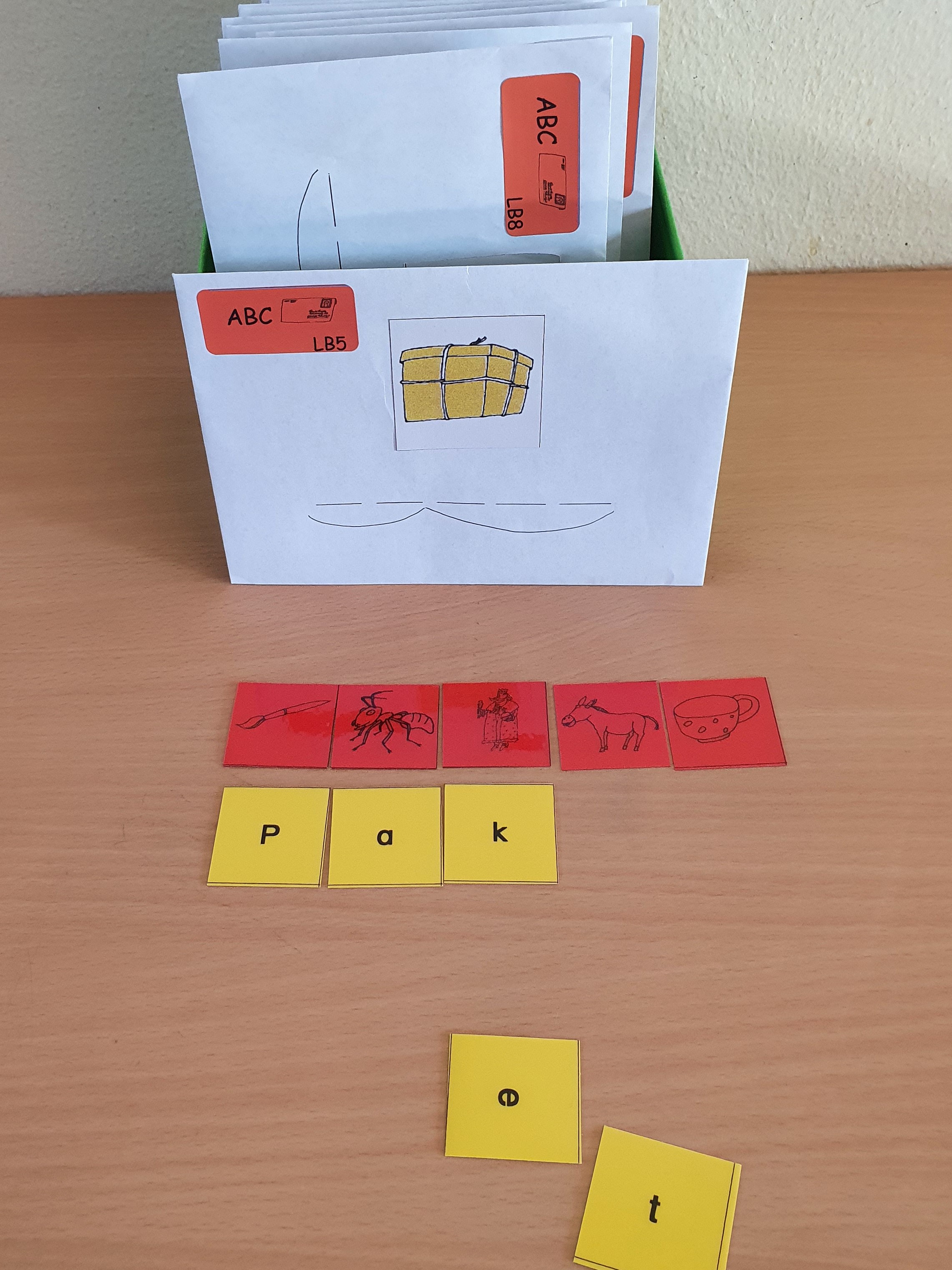 Arbeitsmaterial Deutsch Klasse 1 Wörter schreiben mit Lautierbriefe